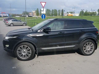 2012 Land Rover Range Rover Evoque 6-speed I, чёрный, 1470000 рублей, вид 4