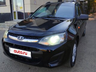 2013 Lada (ВАЗ) Kalina Cross II, чёрный, 397000 рублей, вид 4