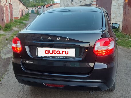 2023 Lada (ВАЗ) Granta I Рестайлинг, чёрный, 735000 рублей, вид 4