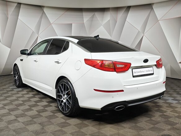 2014 Kia Optima III Рестайлинг, серый, 1295150 рублей - вид 3