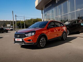 2021 Lada (ВАЗ) Vesta SW Cross I, оранжевый, 850000 рублей, вид 2