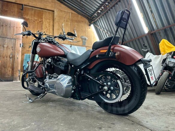2017 Harley-Davidson Softail Slim, оранжевый, 1150000 рублей - вид 5