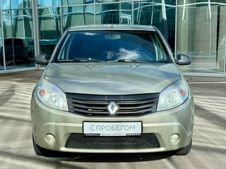 2012 Renault Sandero I, бежевый, 440000 рублей, вид 2