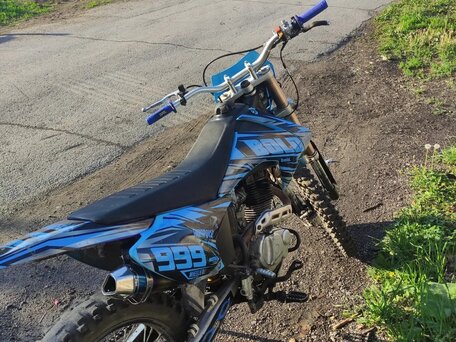 2010 Motoland XR250, голубой, 80000 рублей, вид 4