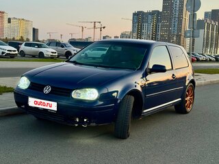 2003 Volkswagen Golf IV, синий, 290000 рублей, вид 2