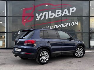 2012 Volkswagen Tiguan I Рестайлинг, синий, 1490000 рублей, вид 4