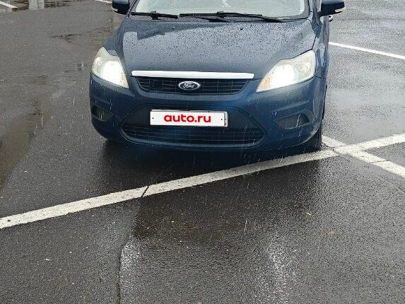 2009 Ford Focus II Рестайлинг, синий, 400000 рублей - вид 4