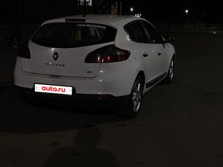 2009 Renault Megane III, белый, 530000 рублей, вид 3