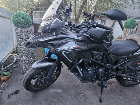 2023 Benelli TRK 502, чёрный, 430000 рублей, вид 2