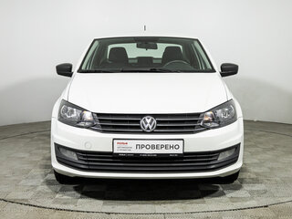 2017 Volkswagen Polo V Рестайлинг, белый, 879700 рублей, вид 2