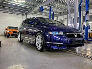 2004 Honda Odyssey III, синий, 1040000 рублей, вид 5