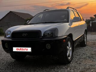 2003 Hyundai Santa Fe I, белый, 700000 рублей, вид 5