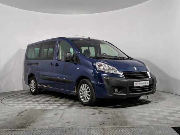 2015 Peugeot Expert Long II Рестайлинг, синий - вид 2