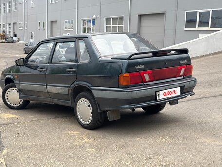 2007 Lada (ВАЗ) 2115, зелёный, 120000 рублей, вид 3