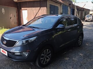 2015 Kia Sportage III Рестайлинг, синий, 1580000 рублей, вид 2