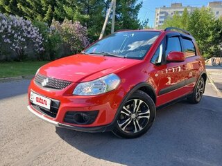 2012 Suzuki SX4 I (Classic) Рестайлинг, красный, 1037000 рублей, вид 1