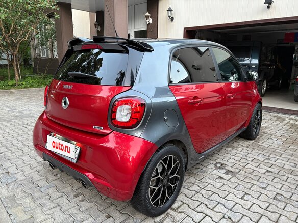 2018 Smart Forfour Brabus II, красный, 1800000 рублей - вид 3