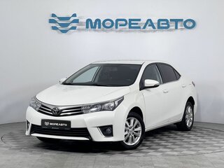 2013 Toyota Corolla XI (E160, E170, E180), белый, 1250000 рублей, вид 1