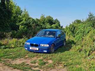 1997 BMW 3 серии Compact 318i III (E36), синий, 500000 рублей, вид 5