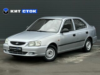 2008 Hyundai Accent ТагАЗ II, серый, 335000 рублей, вид 1