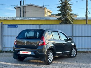 2010 Renault Sandero I, серый, 390000 рублей, вид 4
