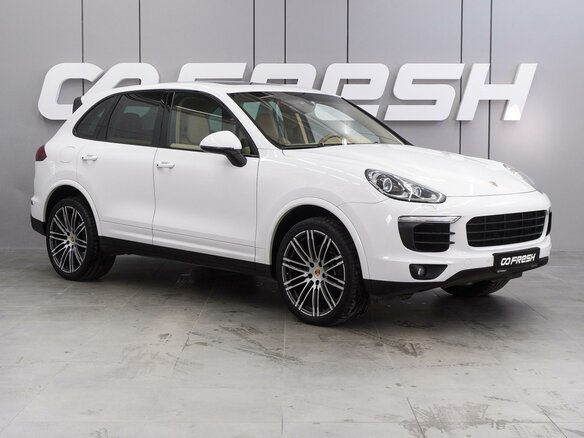 2017 Porsche Cayenne Diesel II Рестайлинг (958), белый, 6254000 рублей
