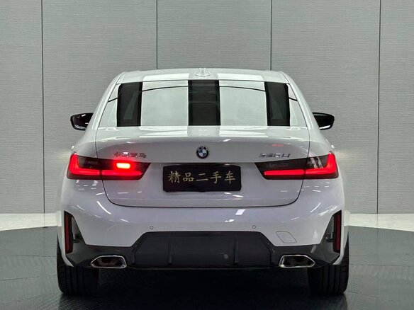 2022 BMW 3 серии 320Li VII (G2x) Рестайлинг, белый - вид 2
