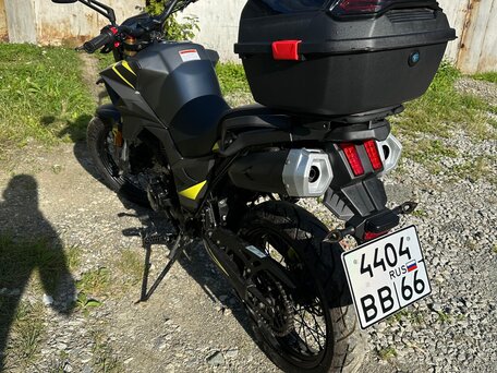 2023 Shineray Adventure 250, серый, 120000 рублей, вид 3