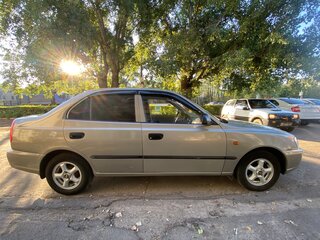 2008 Hyundai Accent ТагАЗ II, бежевый, 380000 рублей, вид 2