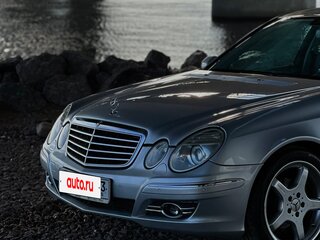 2007 Mercedes-Benz E-Класс 200 NGT III (W211, S211) Рестайлинг, серебристый, 1250000 рублей, вид 2