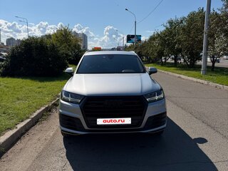 2015 Audi Q7 II (4M), серебристый, 3760000 рублей, вид 1