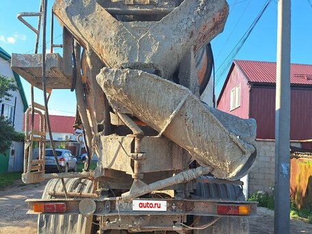 2006 КамАЗ Автобетоносмеситель, оранжевый, 1000000 рублей, вид 4