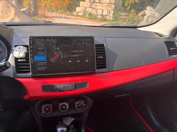 2008 Mitsubishi Lancer X, красный, 600000 рублей - вид 14