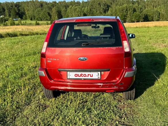 2006 Ford Fusion I Рестайлинг, красный, 415000 рублей - вид 5