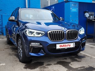 2019 BMW X3 M40d III (G01), синий, 5900000 рублей, вид 1