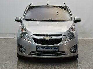 2011 Chevrolet Spark III, серебристый, 640000 рублей, вид 2