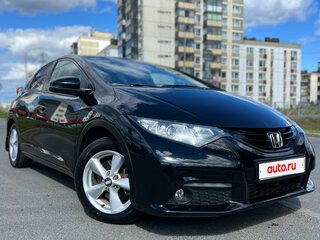 2013 Honda Civic IX, чёрный, 1100000 рублей, вид 3
