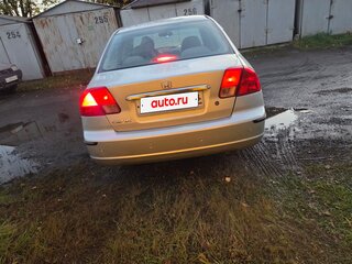 2001 Honda Civic VII, серебристый, 325000 рублей, вид 3