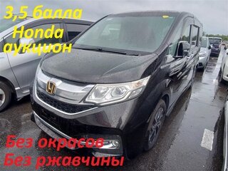 2015 Honda Stepwgn Spada V, чёрный, 1245000 рублей, вид 1