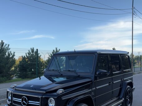 2014 Mercedes-Benz G-Класс AMG 63 AMG I (W463) Рестайлинг 2, чёрный, 8550000 рублей, вид 4
