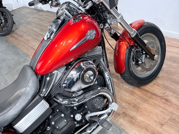 2010 Harley-Davidson Fat Bob, красный, 999000 рублей - вид 10