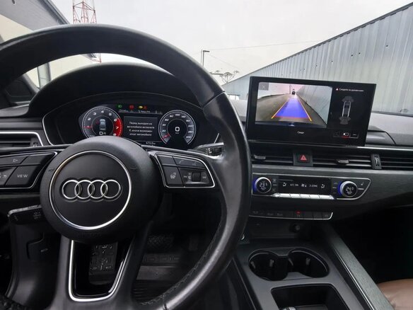 2020 Audi A4 40 TFSI V (B9) Рестайлинг, синий, 2500000 рублей - вид 9