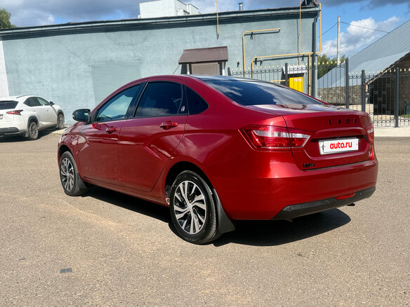 2016 Lada (ВАЗ) Vesta I, красный, 869000 рублей - вид 11