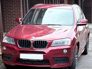 2012 BMW X3 20d xDrive II (F25), красный, 2500000 рублей, вид 5