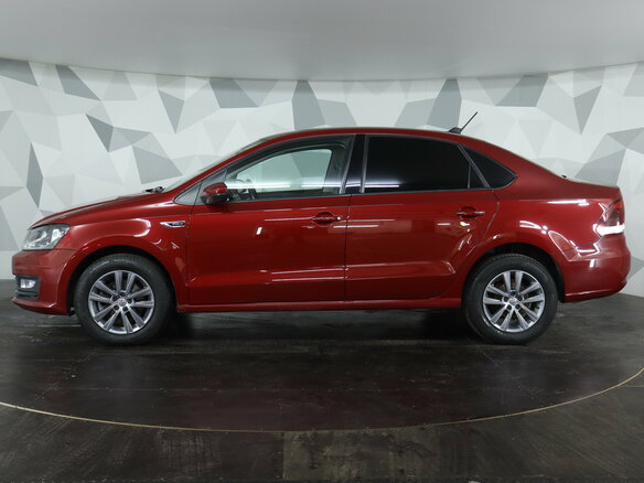 2019 Volkswagen Polo V Рестайлинг, красный, 1319000 рублей - вид 7