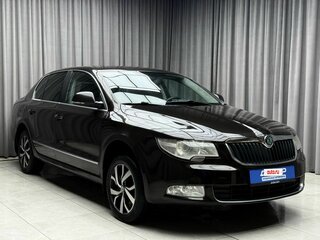 2012 Skoda Superb II, коричневый, 949000 рублей, вид 3
