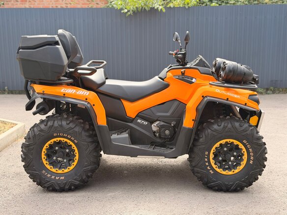 2019 BRP Can-Am Outlander Max DPS 570, жёлтый, 895000 рублей - вид 5