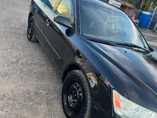 2009 Hyundai Sonata V (NF) Рестайлинг, чёрный, 390000 рублей, вид 4