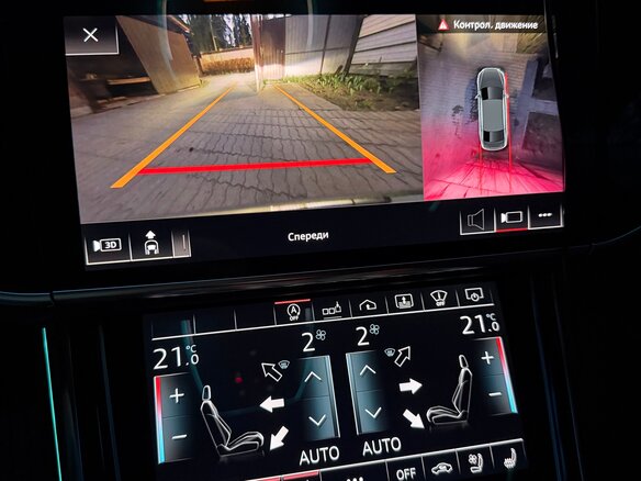 2019 Audi A8 Long 55 TFSI IV (D5), синий, 5250000 рублей - вид 35
