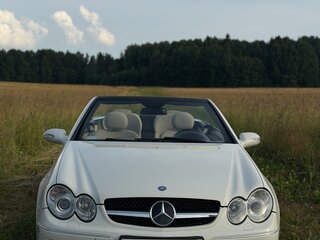 2008 Mercedes-Benz CLK-Класс 350 II (W209) Рестайлинг, белый, 1800000 рублей, вид 3